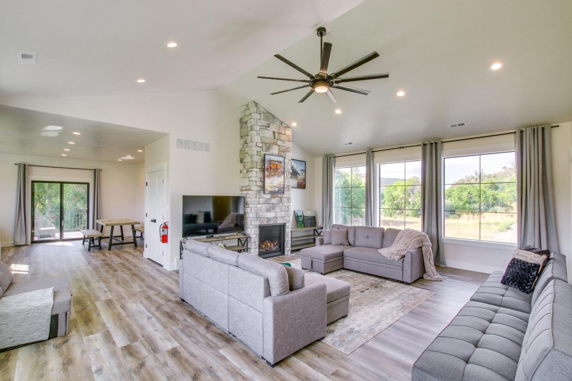 Spacious Idaho Home On Scenic Cub River! Preston Екстер'єр фото